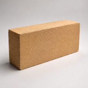 Ladrillo refractario DHR-40 rectangular para hornos industriales de alta temperatura.